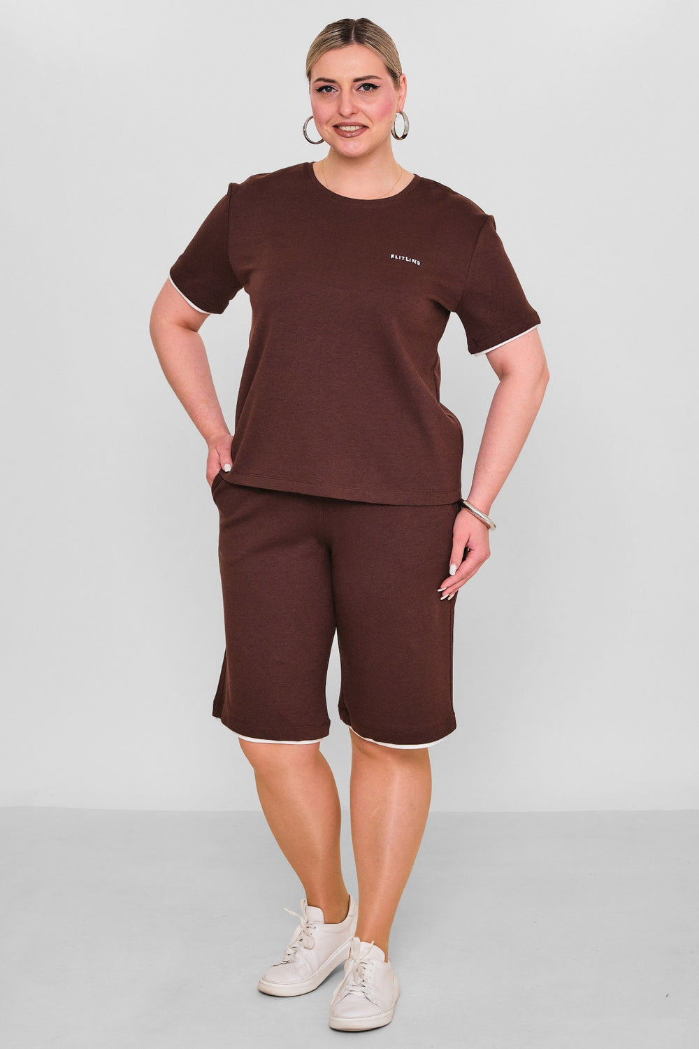 Elitline - Plus Size Suit (ELT26Y7-50-4076) - 8690200182259