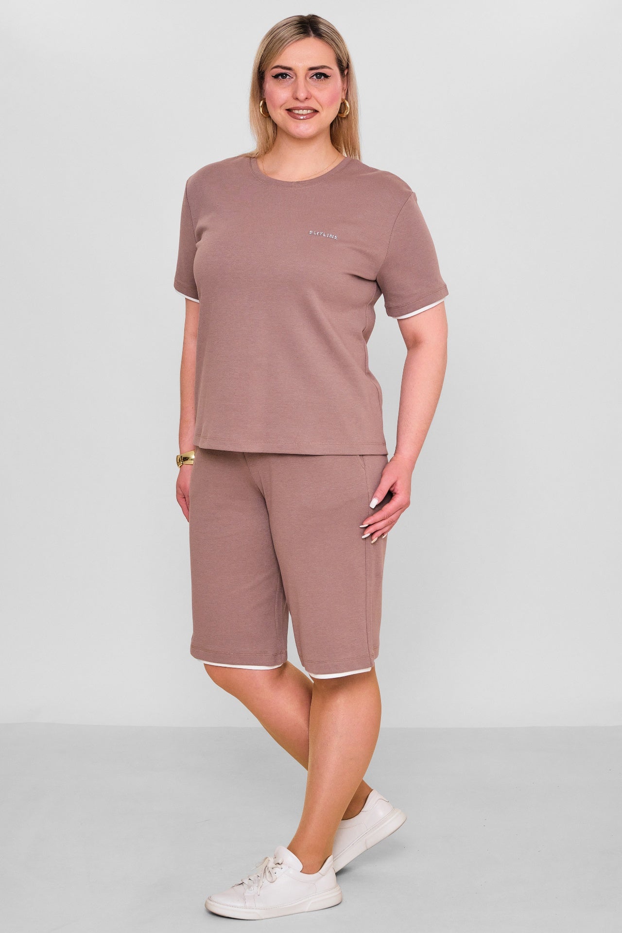 Elitline - Plus Size Suit (ELT26Y7-50-4076) - 8690200182273