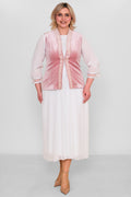 Ksas - Plus Size Waistcoat (KSAS4198)