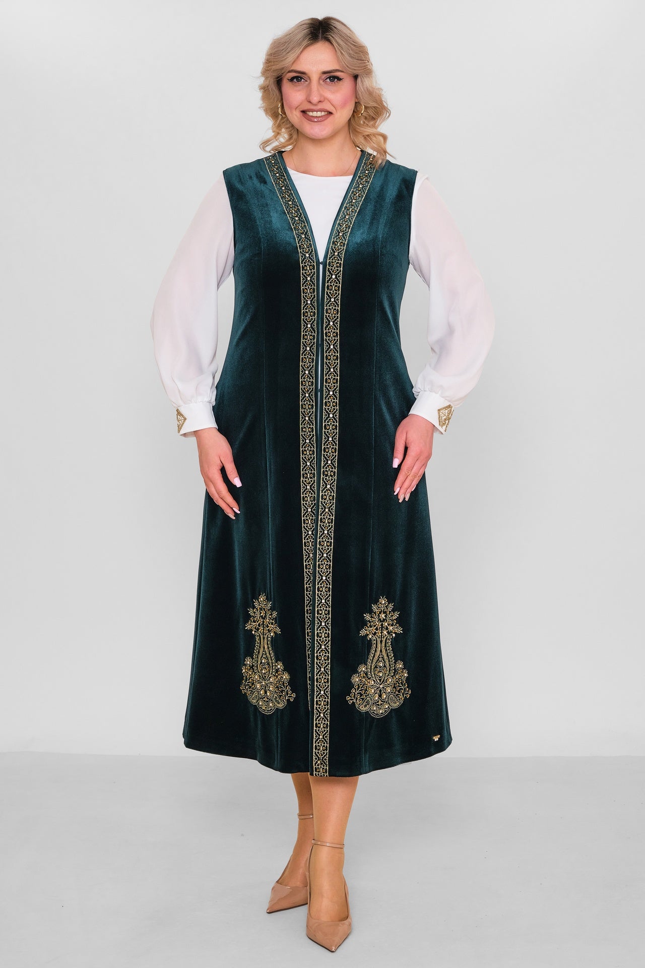 Ksas - Plus Size Cardigan (KSASEH-32) - 8690200182464