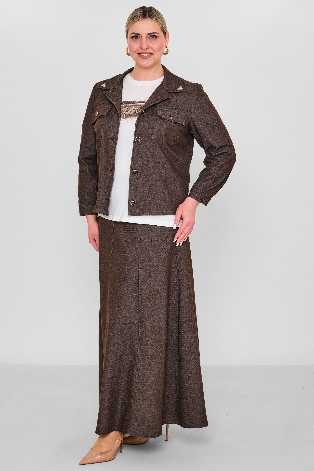 Elitline - Plus Size Suit (ELT26Y7-34-4072) - 8690200182525