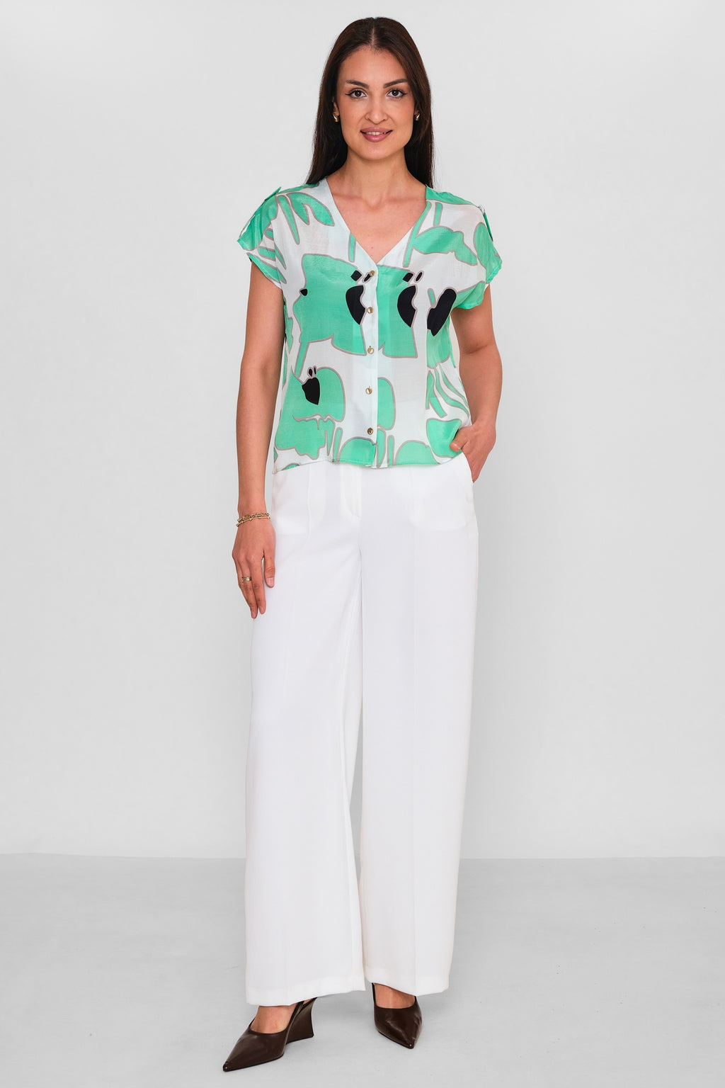 Selen - Regular Size Blouse (SLN26Y160201) - 8690200182624