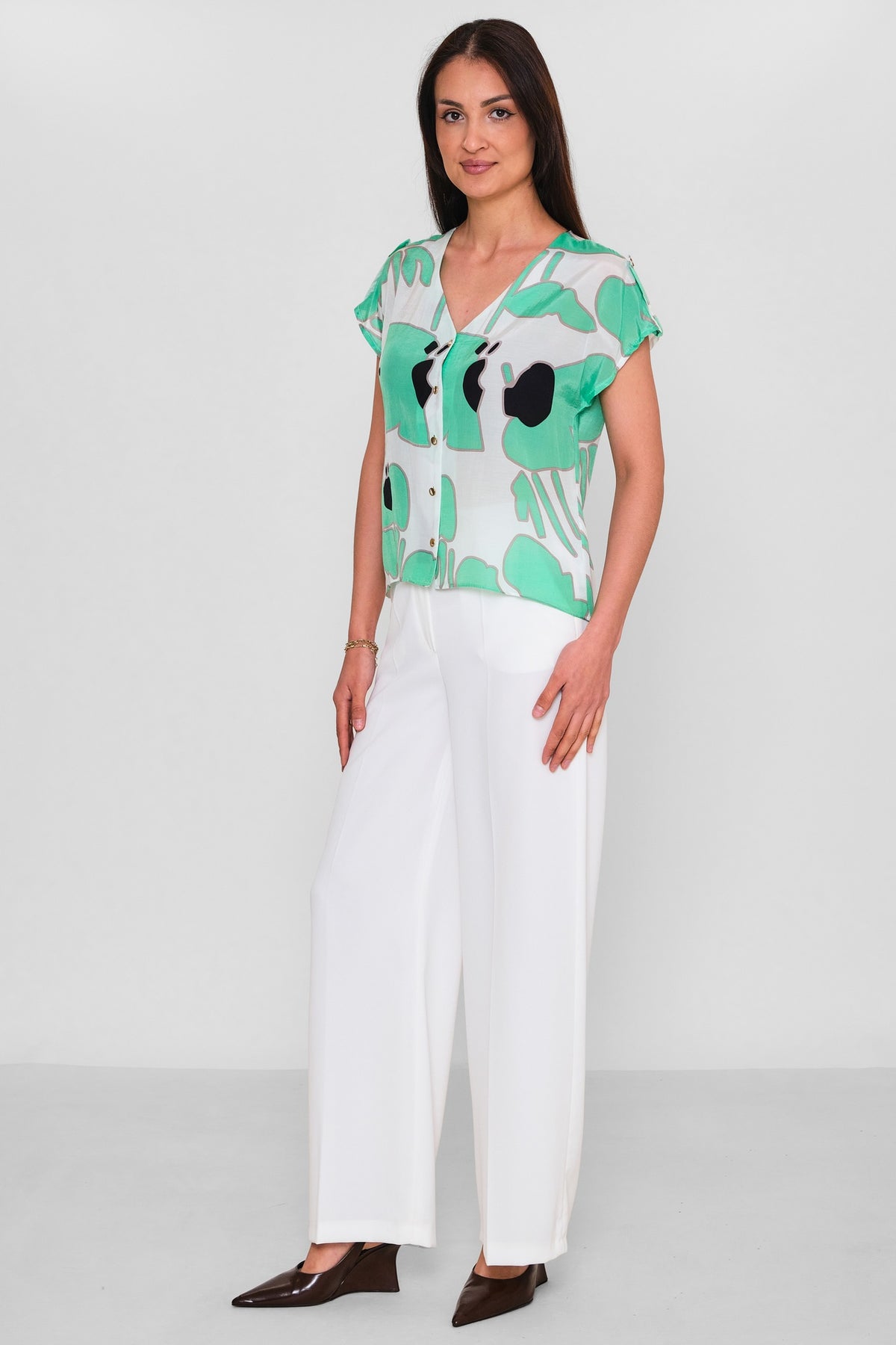 Selen - Regular Size Blouse (SLN26Y160201) - 8690200182624