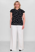 Revaro - Plus Size Blouse (RVR26YBB-4123) - 8690200182655