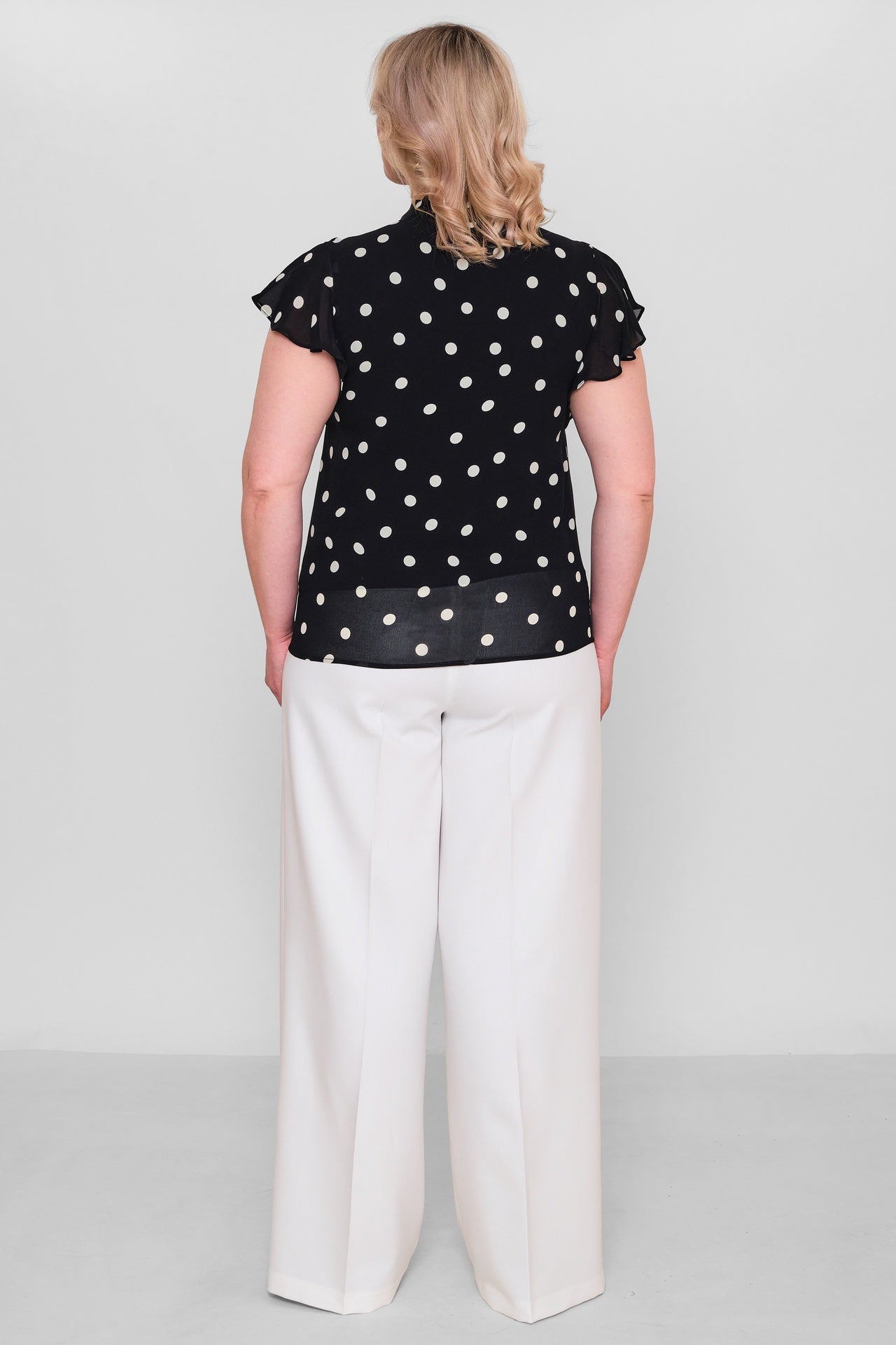 Revaro - Plus Size Blouse (RVR26YBB-4123) - 8690200182655
