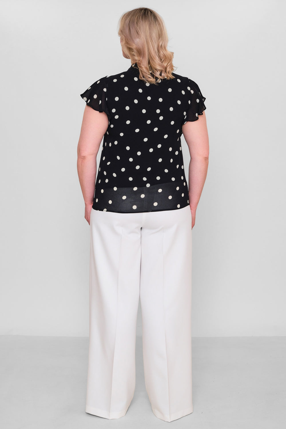 Revaro - Plus Size Blouse (RVR26YBB-4123) - 8690200182655