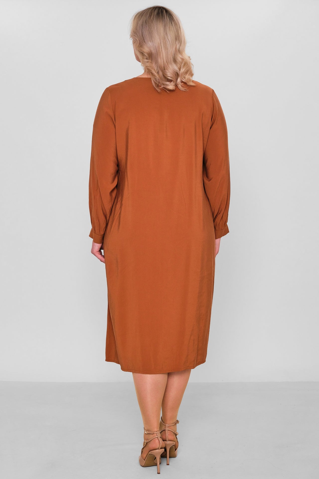 Ebberro - Plus Size Dress (EBR26Y26706BB) - 8690200182662