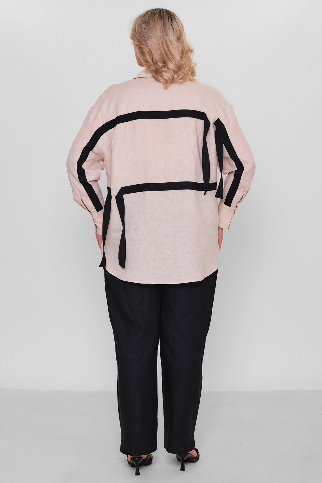 Salkim - Plus Size Shirt (SLK26Y36327BB) - 8690200182679