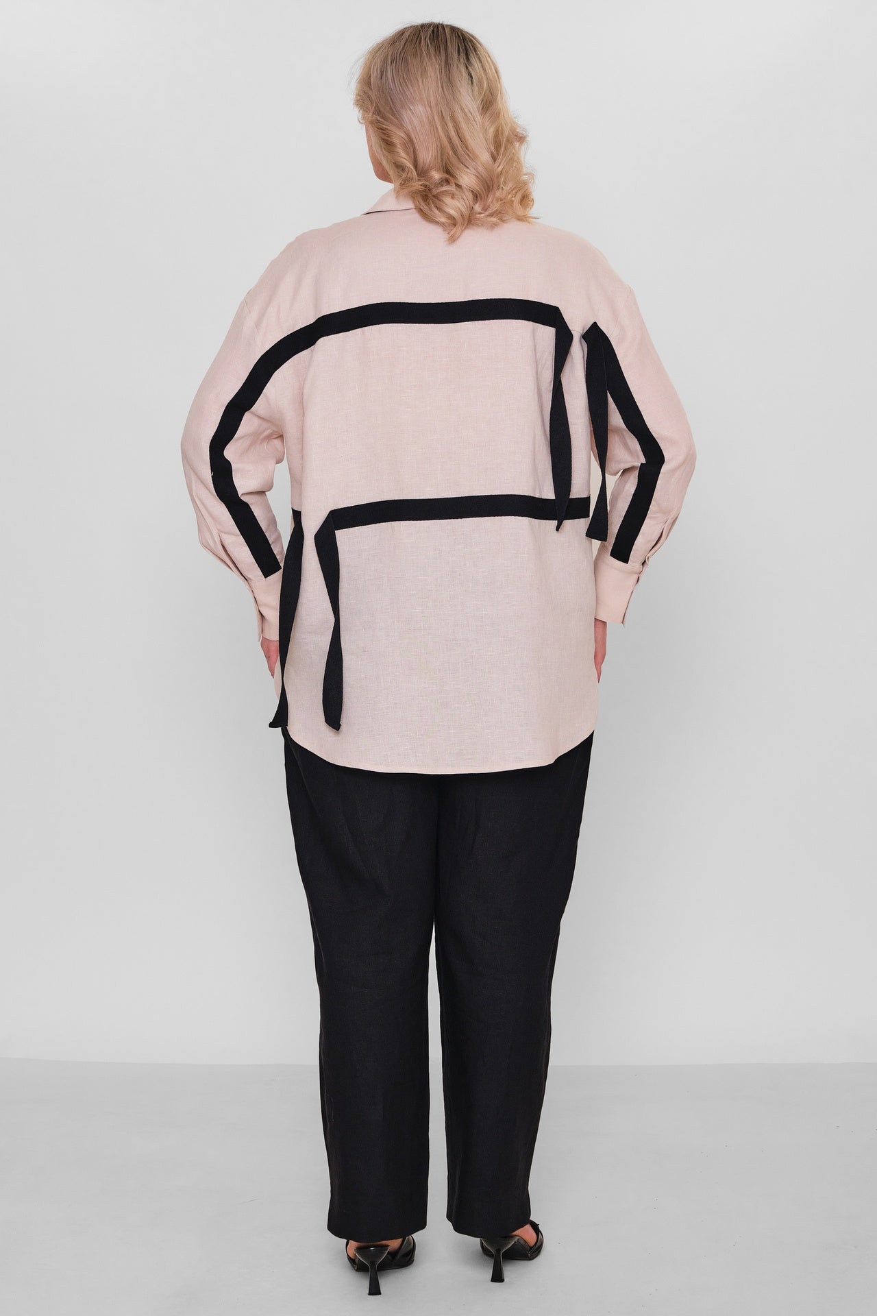 Salkim - Plus Size Shirt (SLK26Y36327BB) - 8690200182679