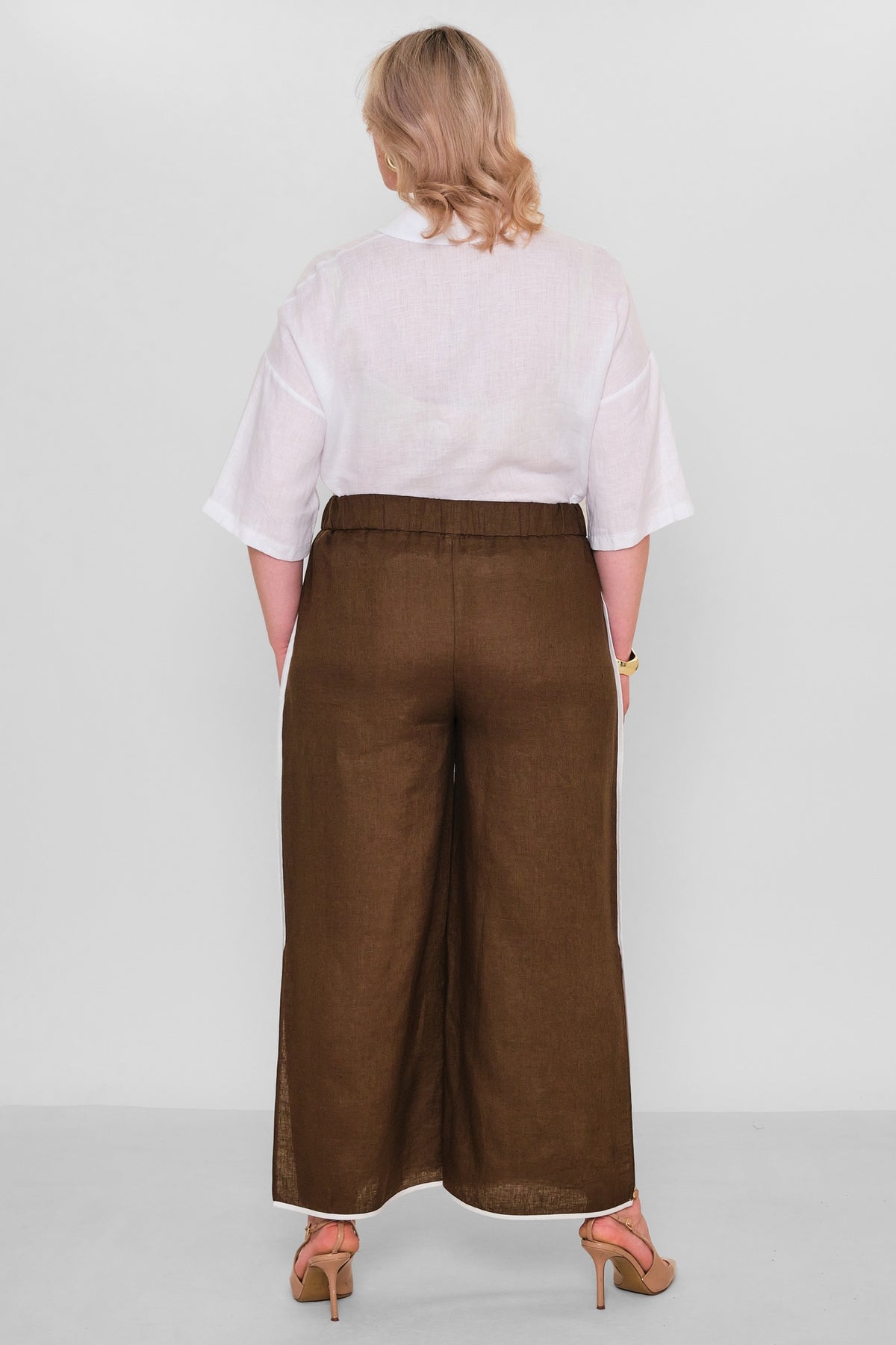Laluce - Plus Size Trousers (L2.Y26.PNT.2P242) - 8690200182877