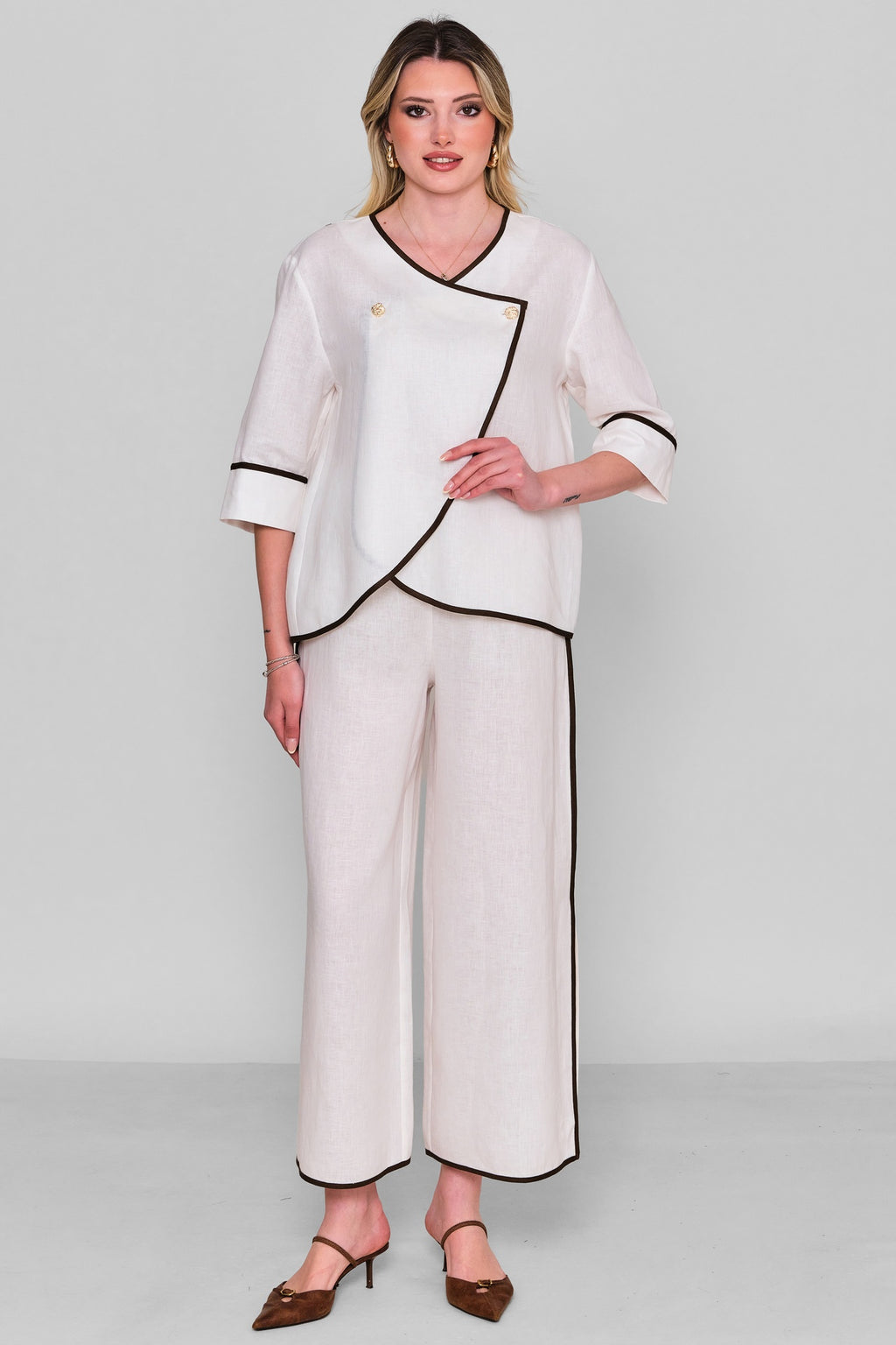 Qm - Regular Size Blouse (QM.Y26.BL.QB214) - 8690200182891