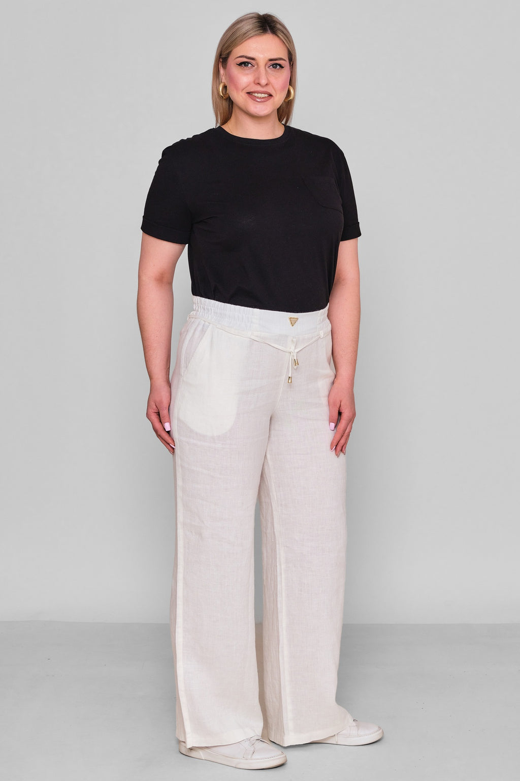 Elitline - Plus Size Trousers (ELT26Y1-58-4102) - 8690200183409