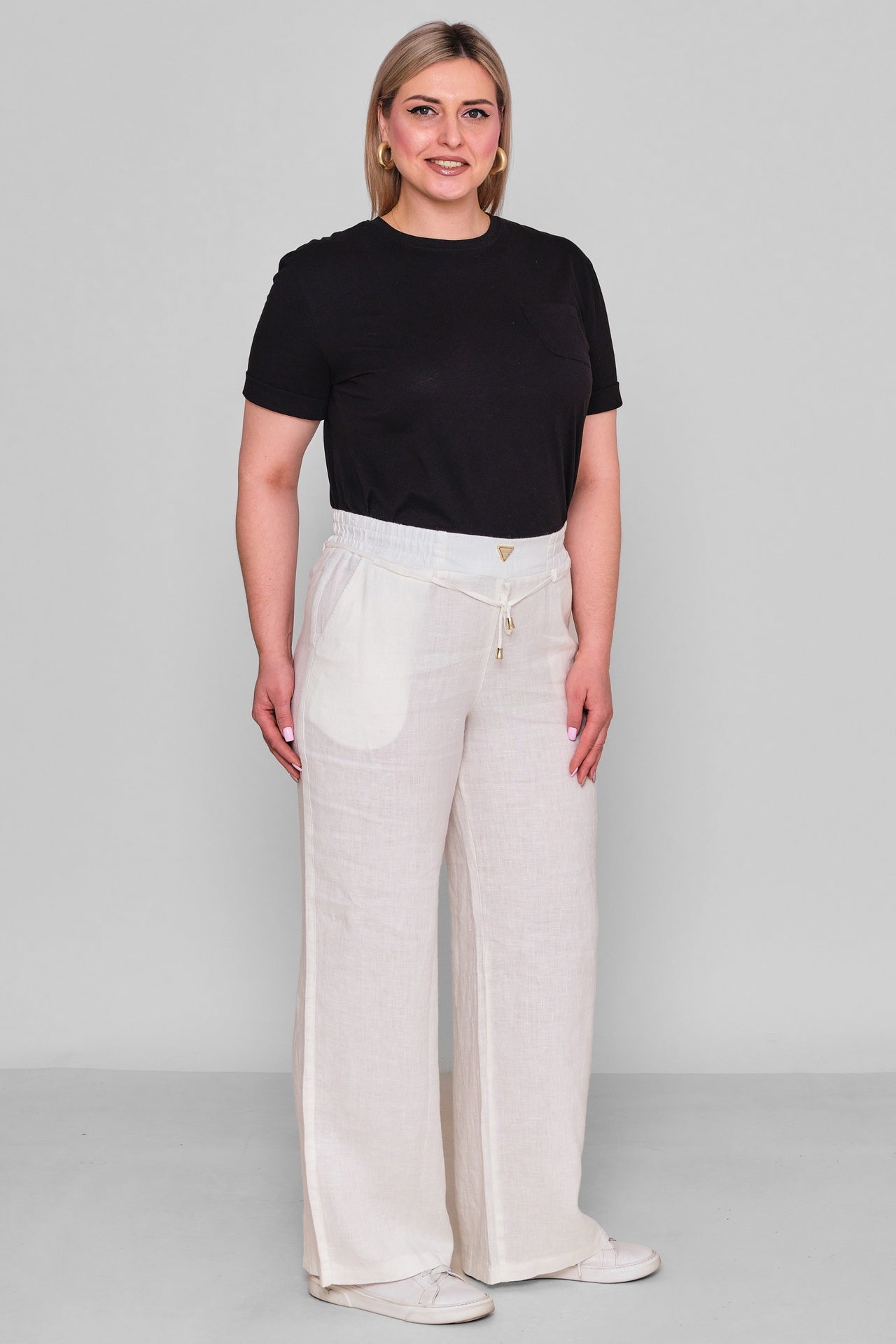 Elitline - Plus Size Trousers (ELT26Y1-58-4102) - 8690200183409