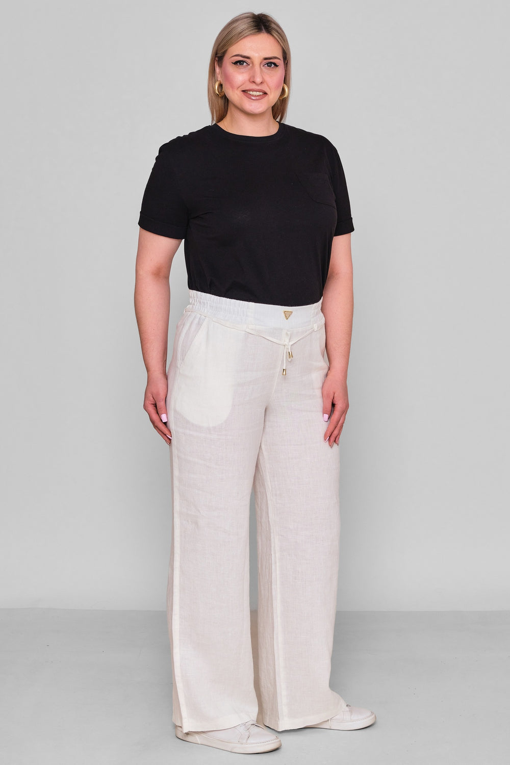 Elitline - Plus Size Trousers (ELT26Y1-58-4102) - 8690200183409