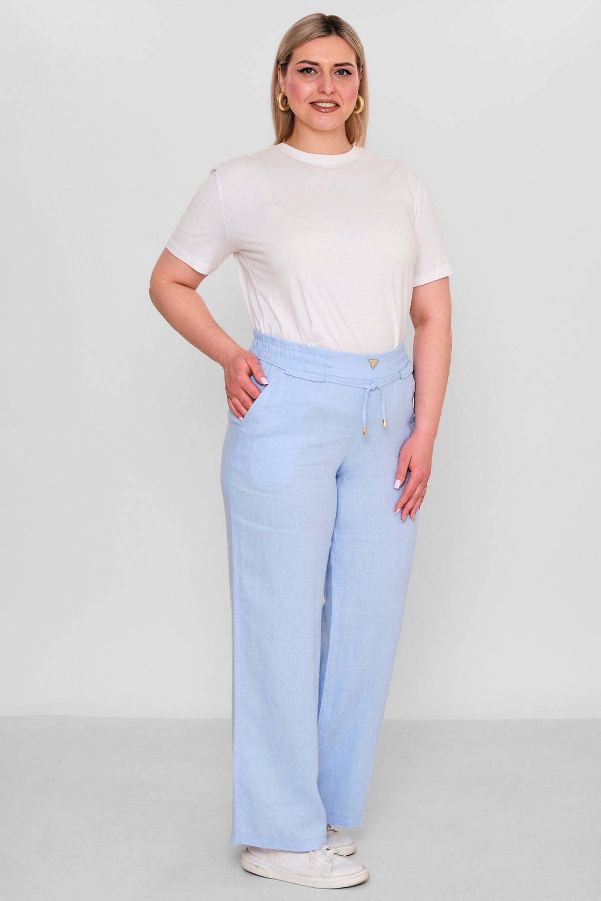 Elitline - Plus Size Trousers (ELT26Y1-58-4102) - 8690200183416