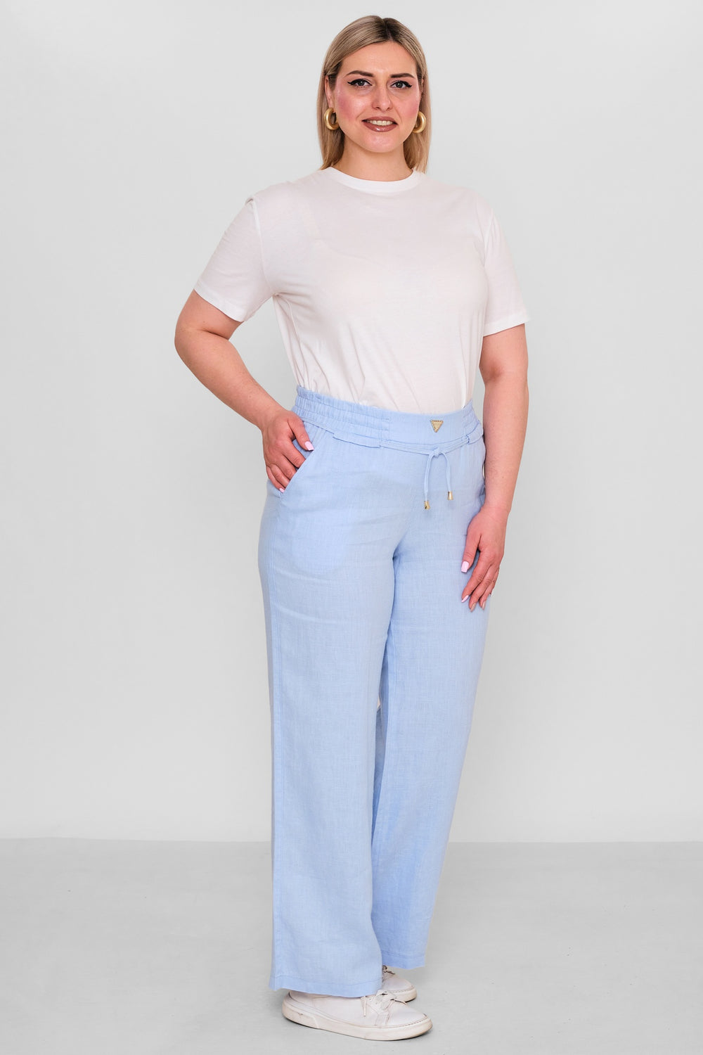 Elitline - Plus Size Trousers (ELT26Y1-58-4102) - 8690200183416