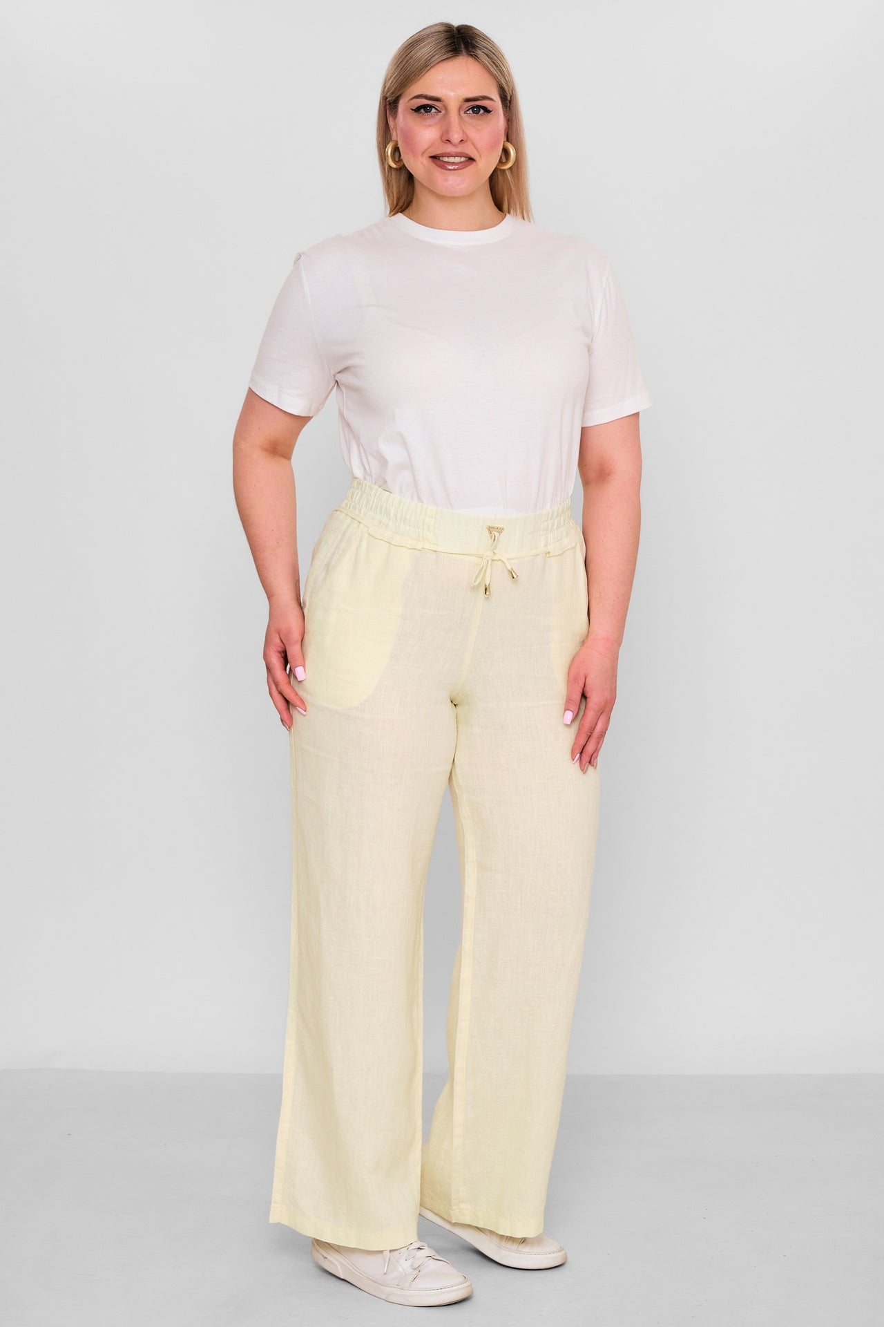 Elitline - Plus Size Trousers (ELT26Y1-58-4102) - 8690200183423