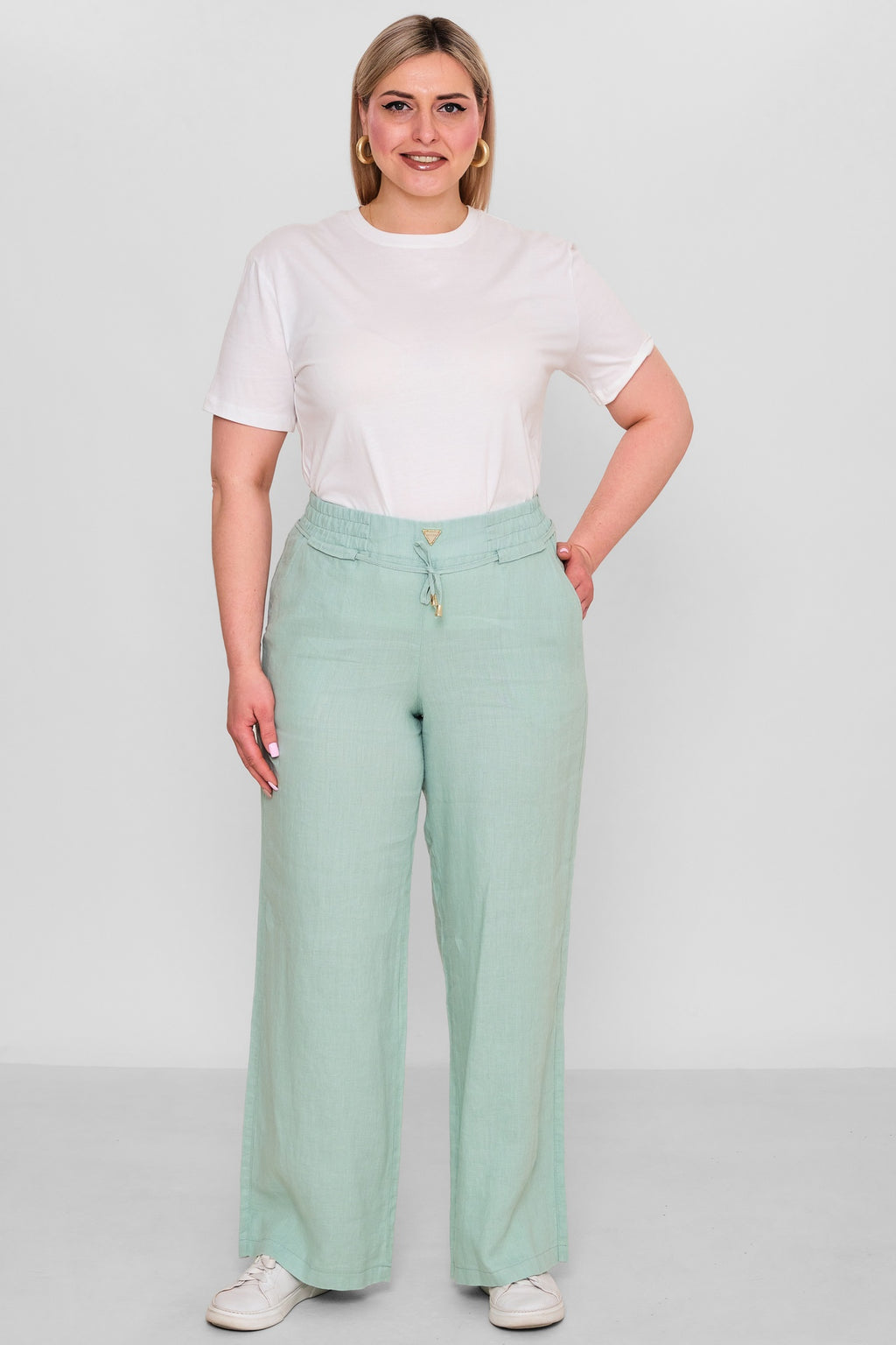 Elitline - Plus Size Trousers (ELT26Y1-58-4102) - 8690200183447