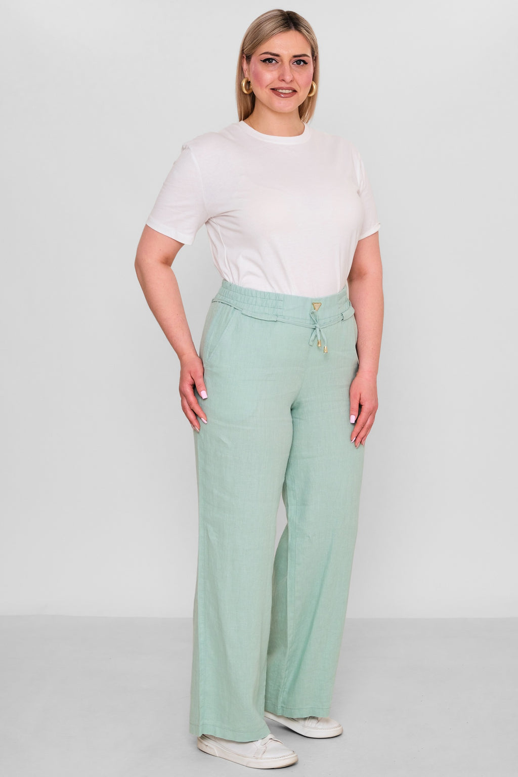 Elitline - Plus Size Trousers (ELT26Y1-58-4102) - 8690200183447