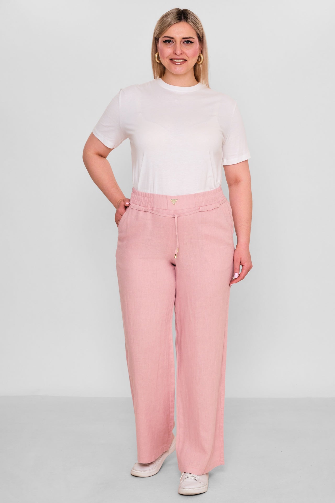 Elitline - Plus Size Trousers (ELT26Y1-58-4102) - 8690200183454