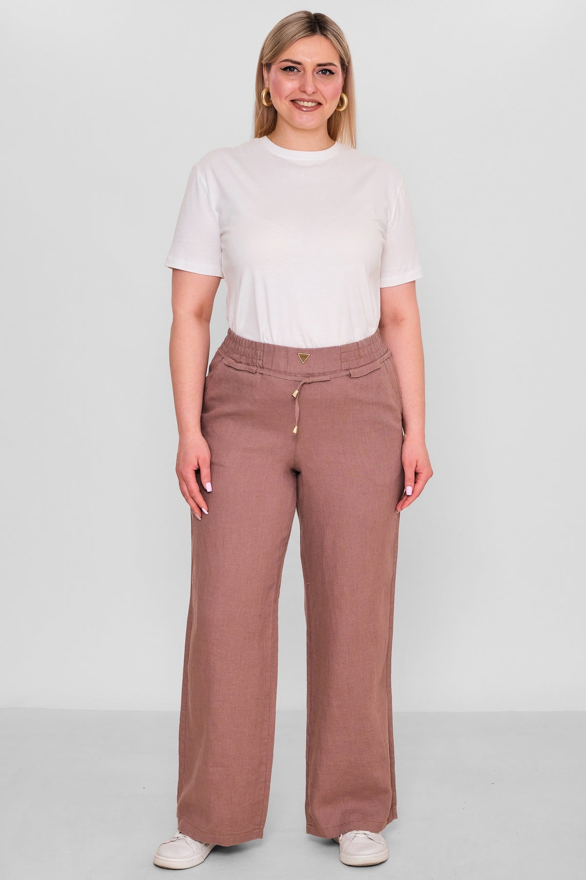 Elitline - Plus Size Trousers (ELT26Y1-58-4102) - 8690200183461