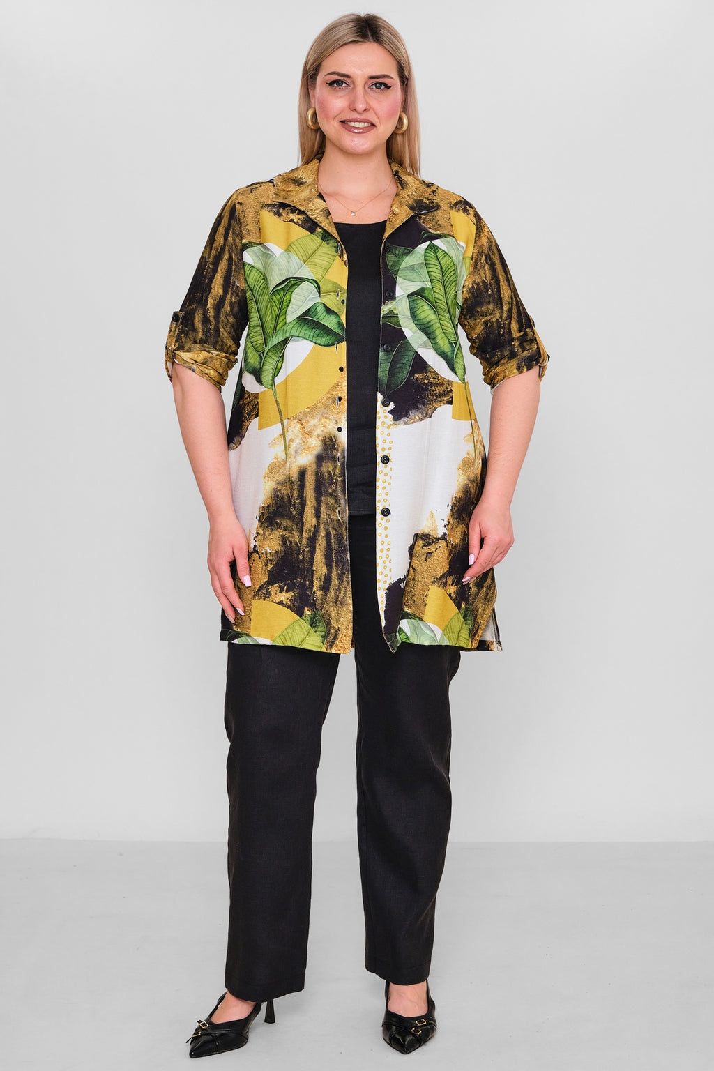 Salkim - Plus Size Suit (SLK26Y66164BB) - 8690200183607