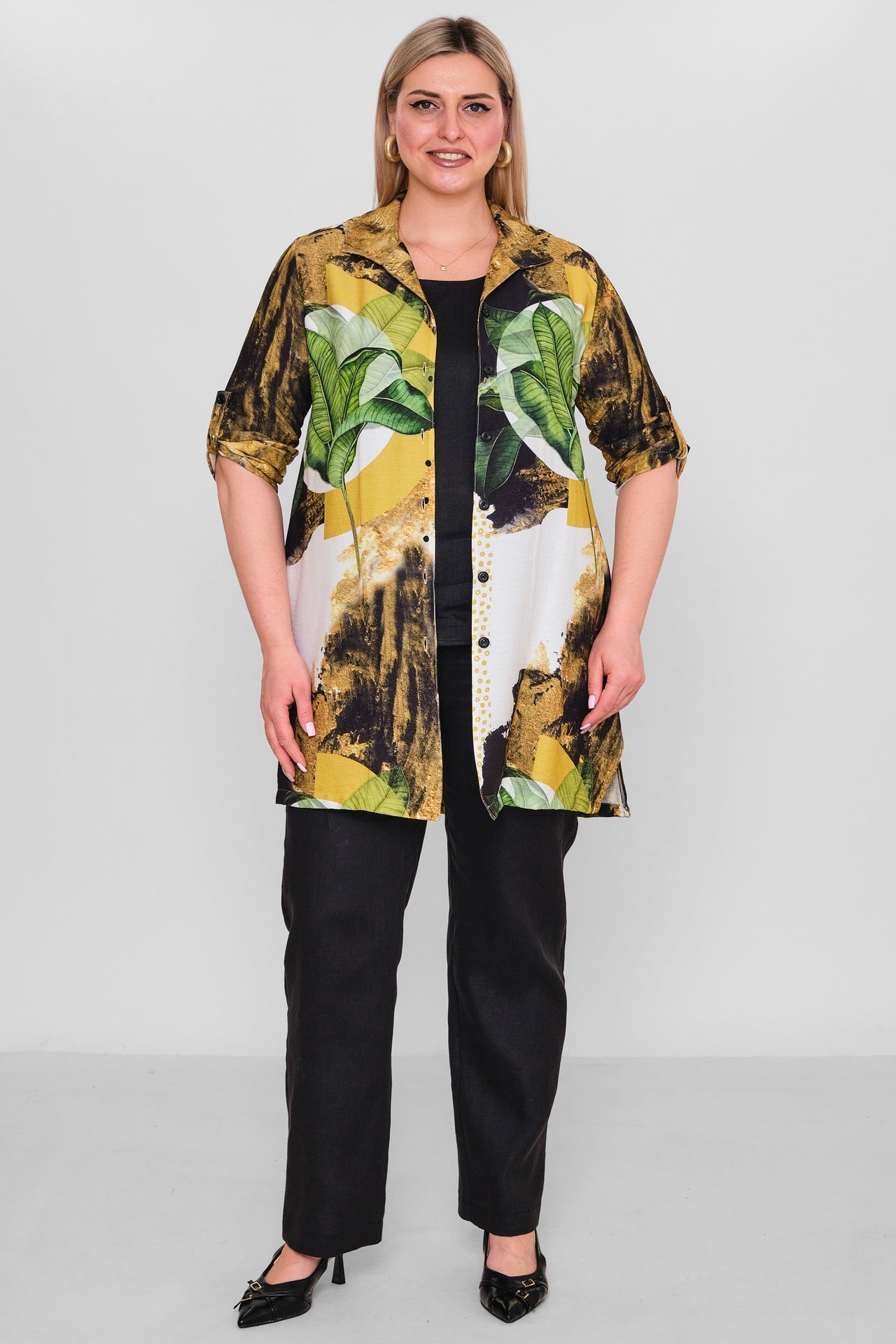 Salkim - Plus Size Suit (SLK26Y66164BB) - 8690200183607