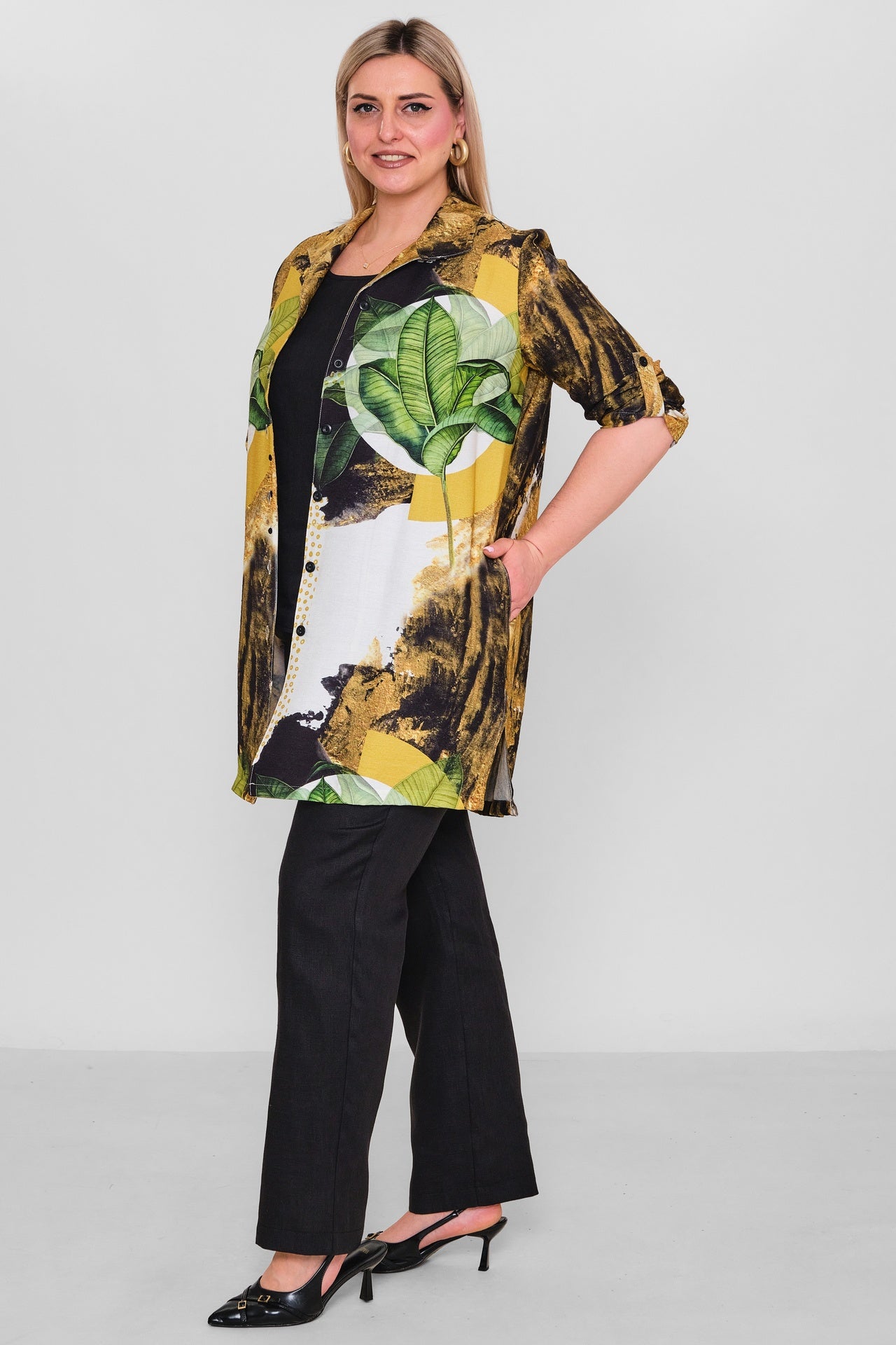 Salkim - Plus Size Suit (SLK26Y66164BB) - 8690200183607