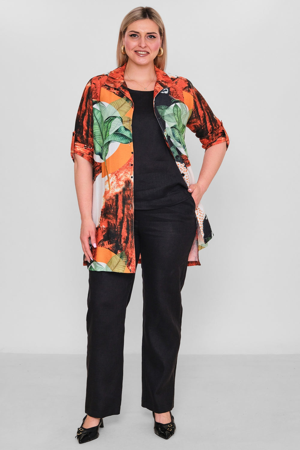 Salkim - Plus Size Suit (SLK26Y66164BB) - 8690200183621