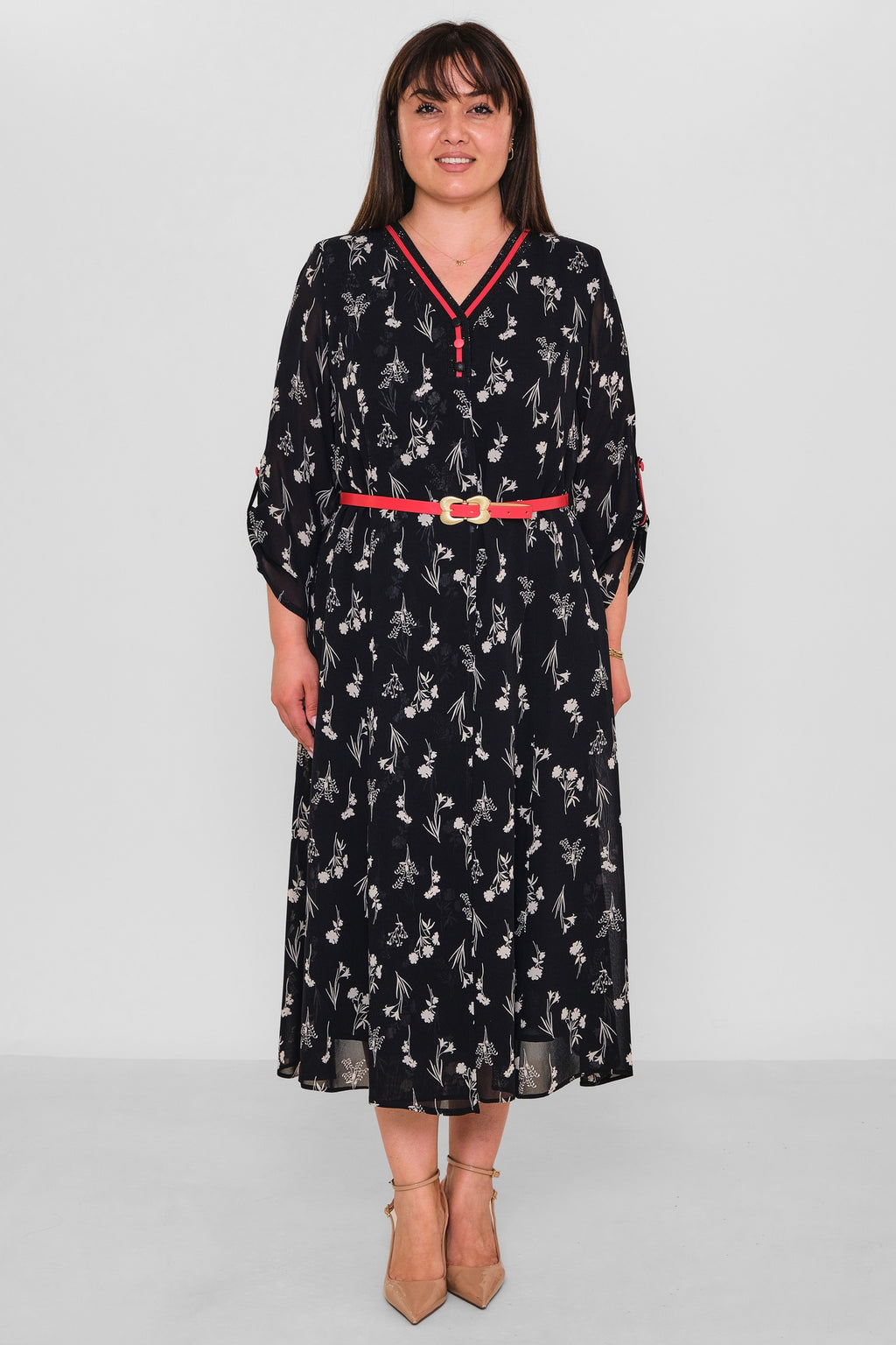 Gumanize - Plus Size Dress (GMZ2026-994-8116) - 8690200183799