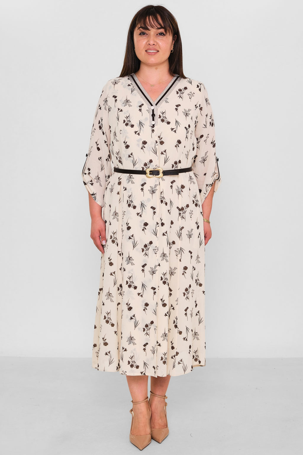 Gumanize - Plus Size Dress (GMZ2026-994-8116) - 8690200183812