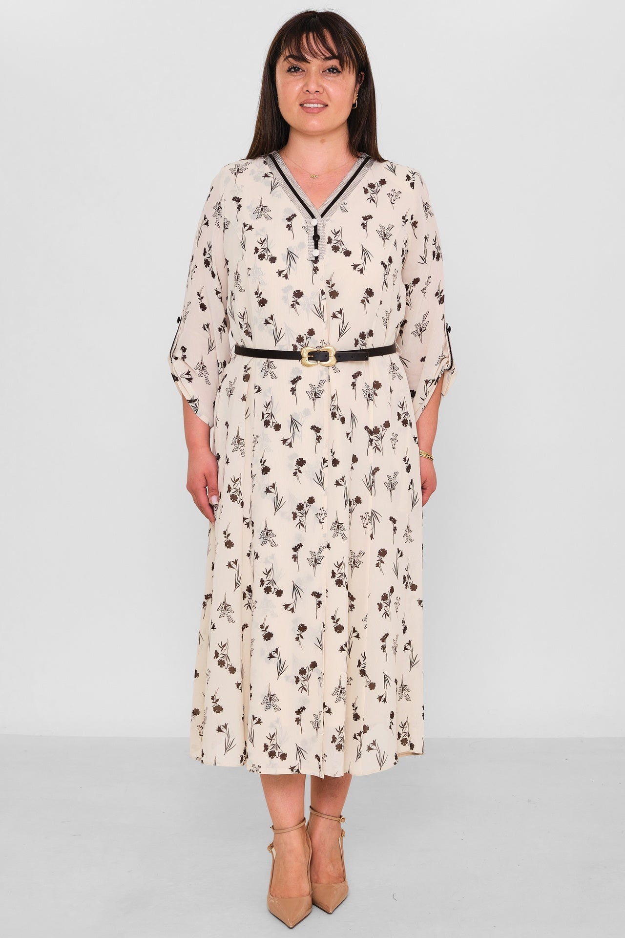 Gumanize - Plus Size Dress (GMZ2026-994-8116) - 8690200183812
