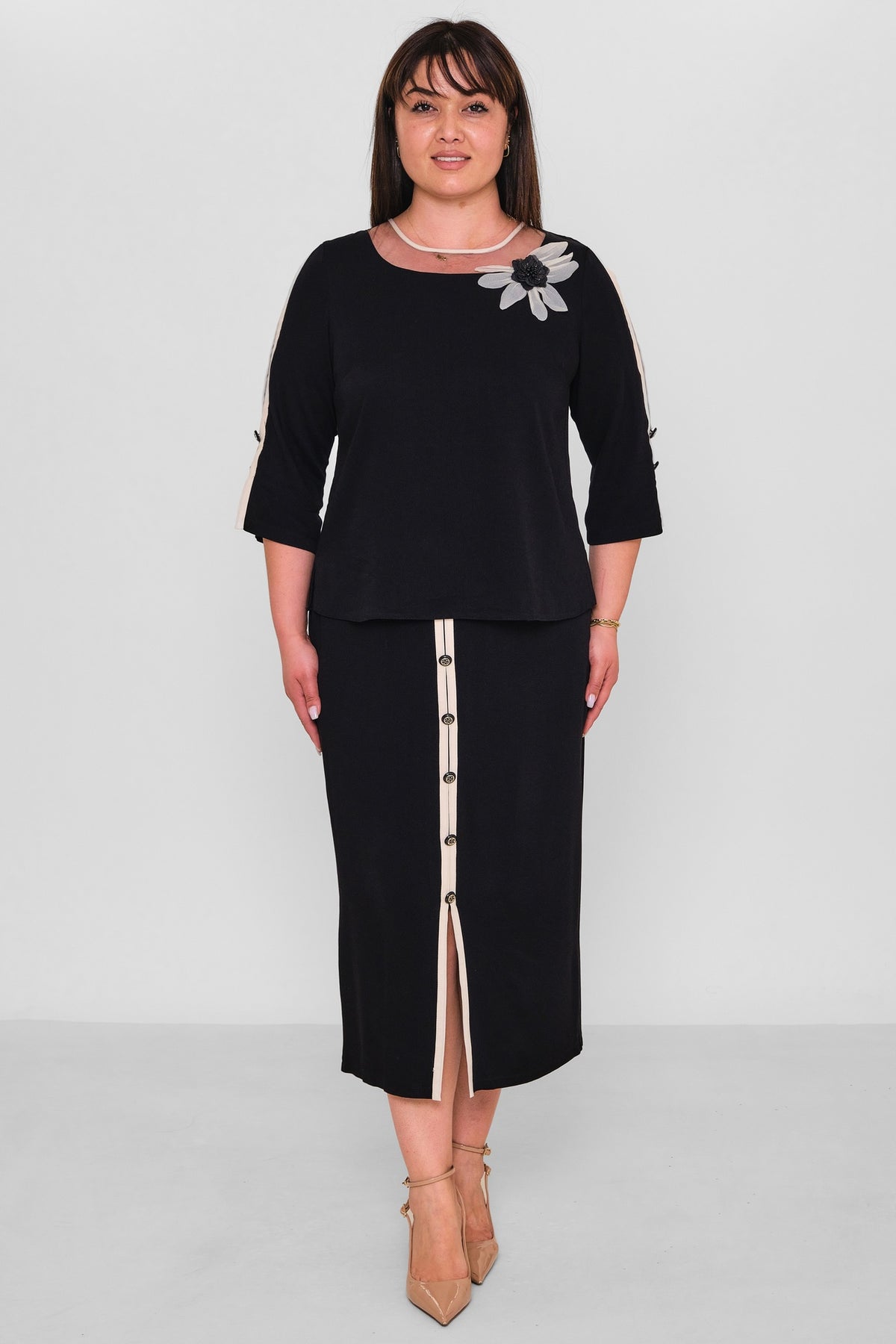 Dress Port - Plus Size Suit (DSP26Y3536) - 8690200184000