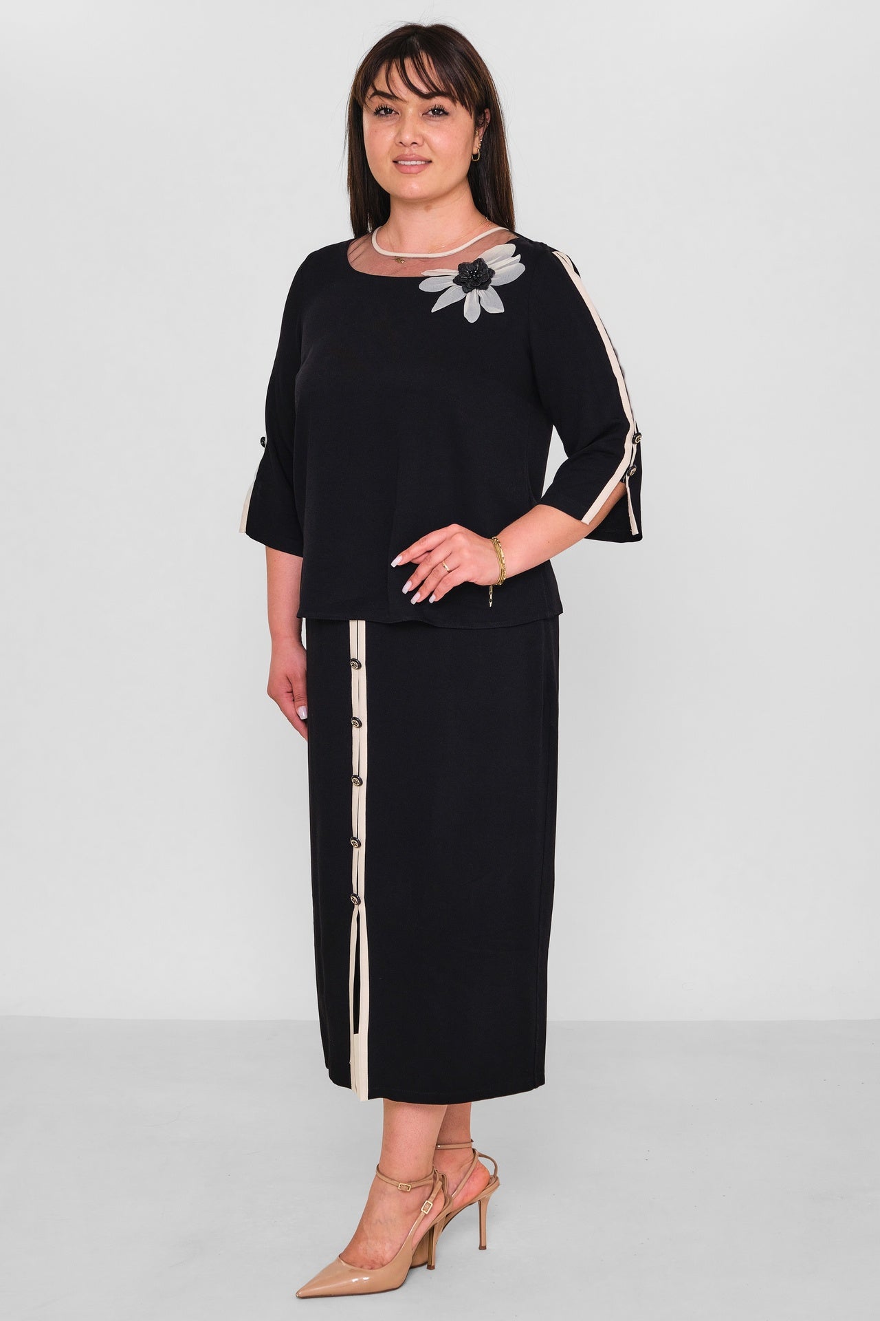 Dress Port - Plus Size Suit (DSP26Y3536) - 8690200184000