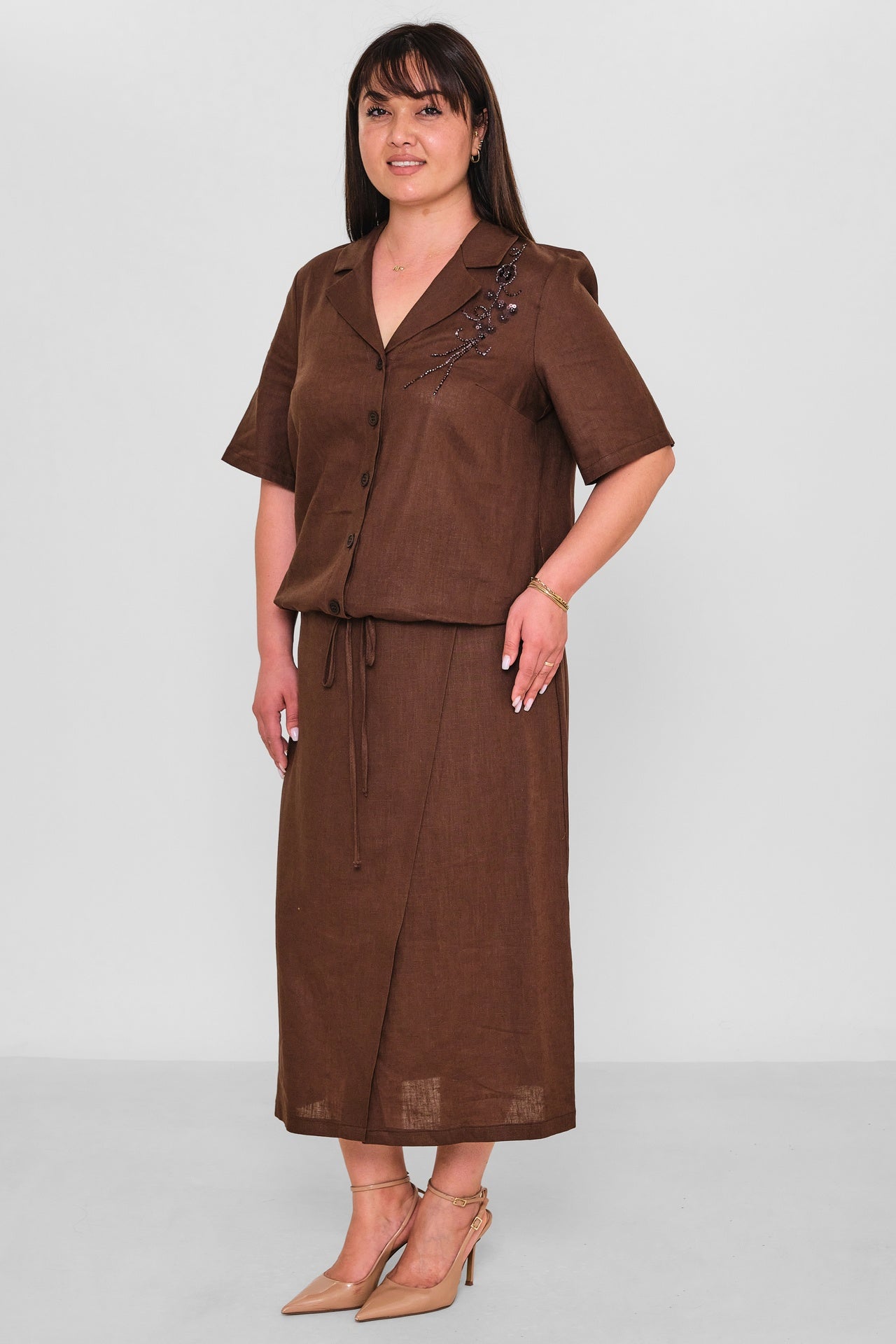 Dress Port - Plus Size Suit (DSP26Y3545) - 8690200184017