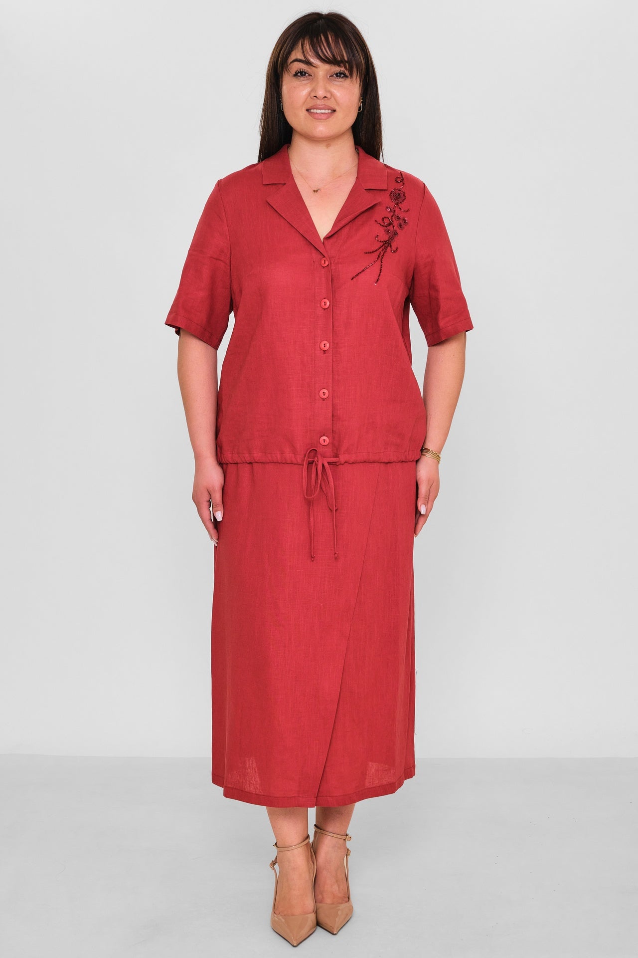 Dress Port - Plus Size Suit (DSP26Y3545) - 8690200184024