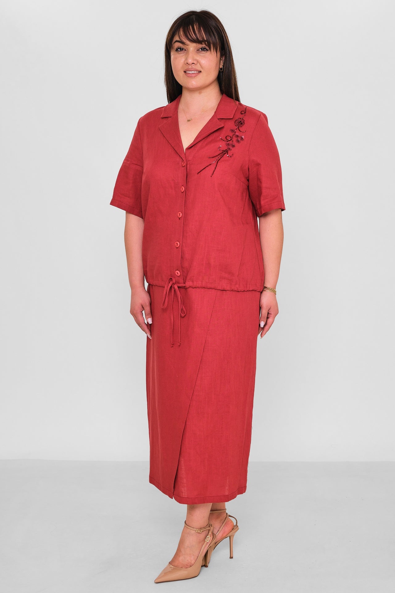 Dress Port - Plus Size Suit (DSP26Y3545) - 8690200184024