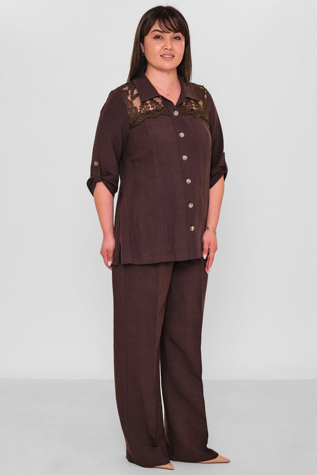 Dress Port - Plus Size Suit (DSP26Y3550) - 8690200184031