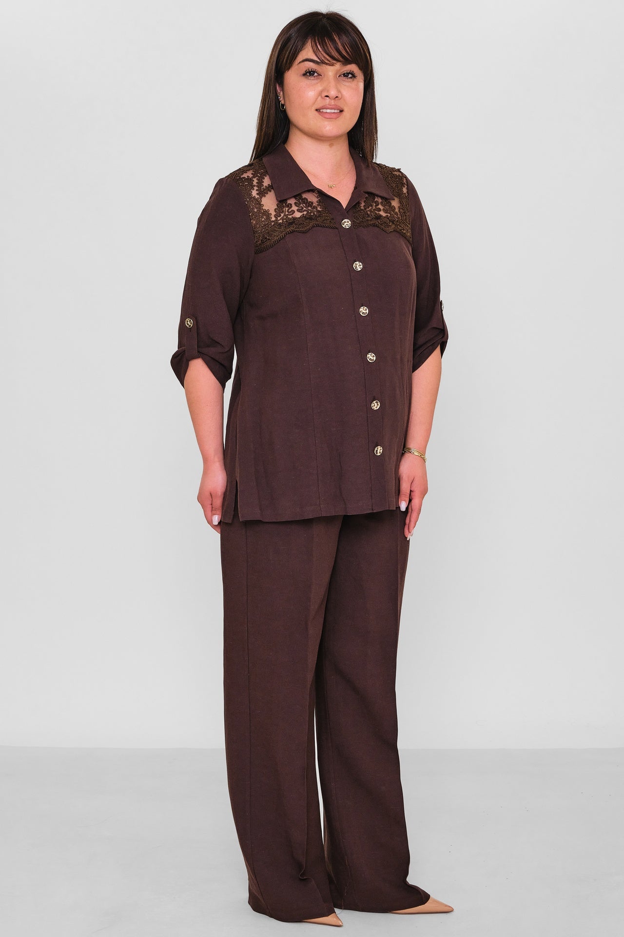 Dress Port - Plus Size Suit (DSP26Y3550) - 8690200184031