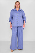 Kifayet - Extended Plus Size Shirt (KFY26Y23725-20) - 8690200184277