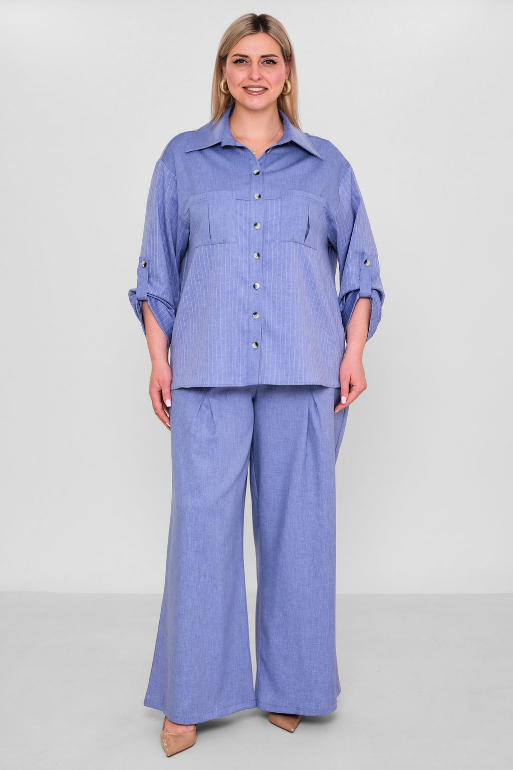 Kifayet - Extended Plus Size Trousers (KFY26Y23725) - 8690200184291