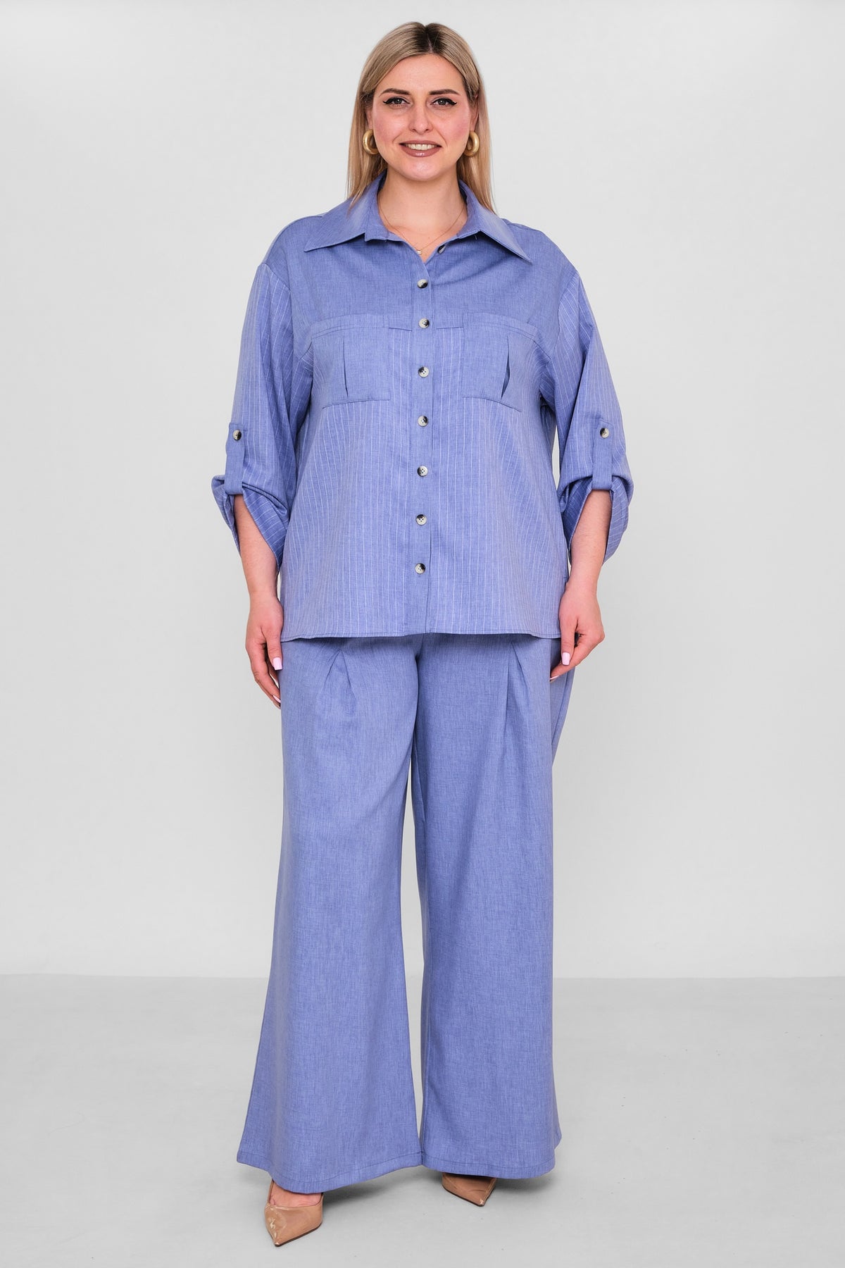 Kifayet - Extended Plus Size Trousers (KFY26Y23725) - 8690200184291