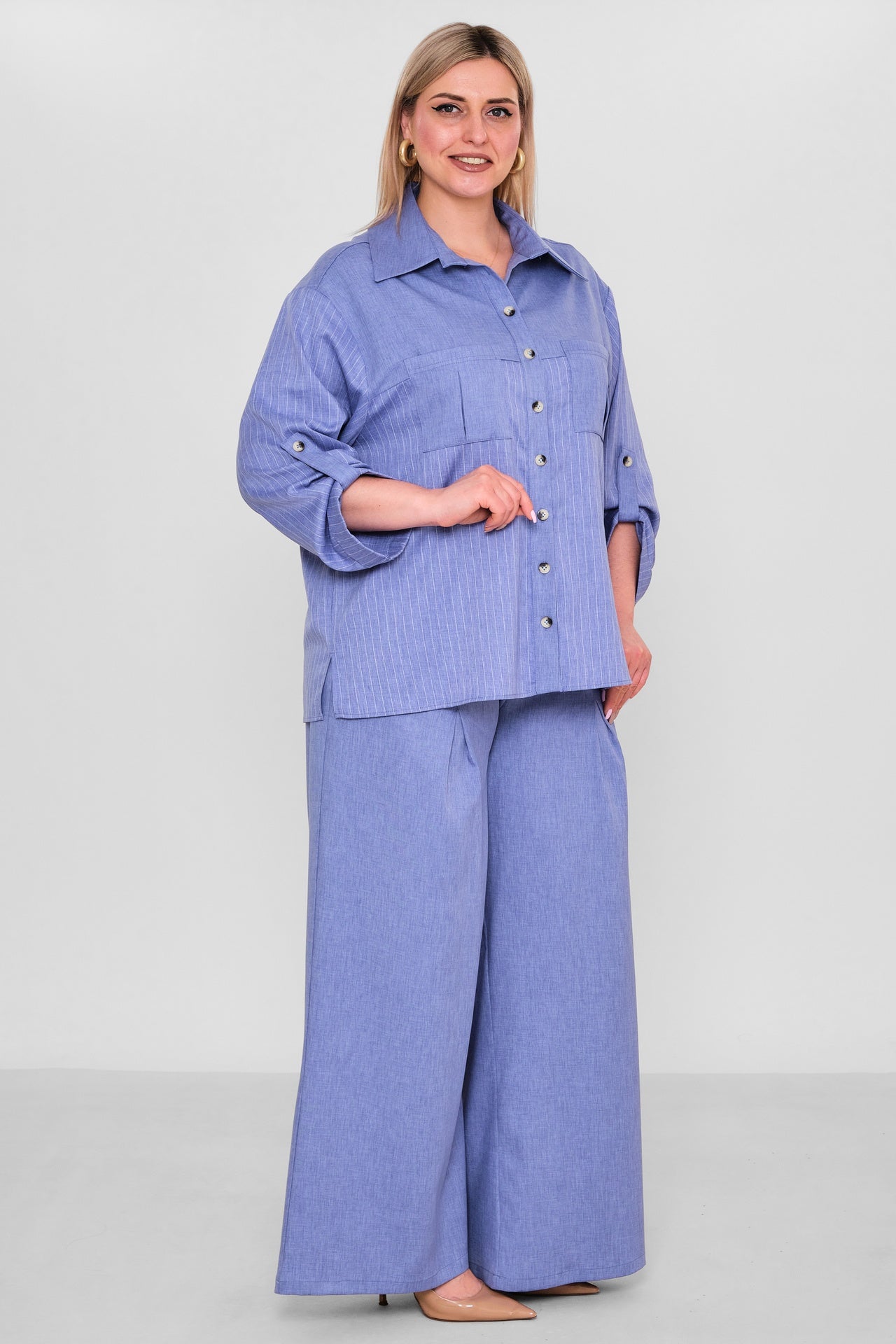 Kifayet - Extended Plus Size Trousers (KFY26Y23725) - 8690200184291
