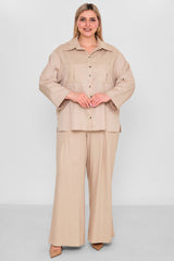 Kifayet - Extended Plus Size Trousers (KFY26Y23725) - 8690200184307