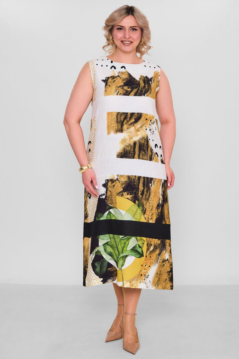 Salkim - Plus Size Dress (SLK26Y76320BB) - 8690200184512