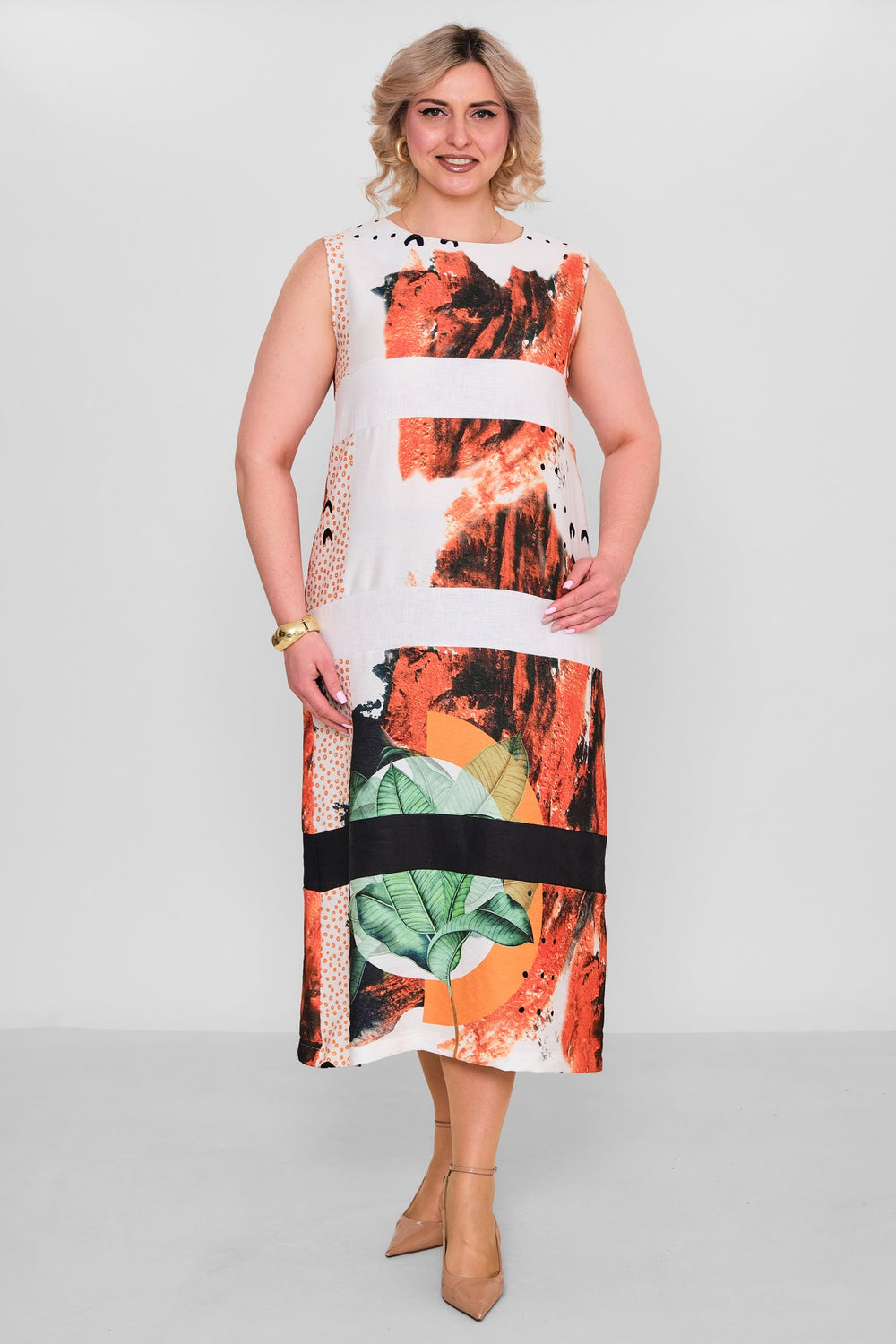Salkim - Plus Size Dress (SLK26Y76320BB) - 8690200184536