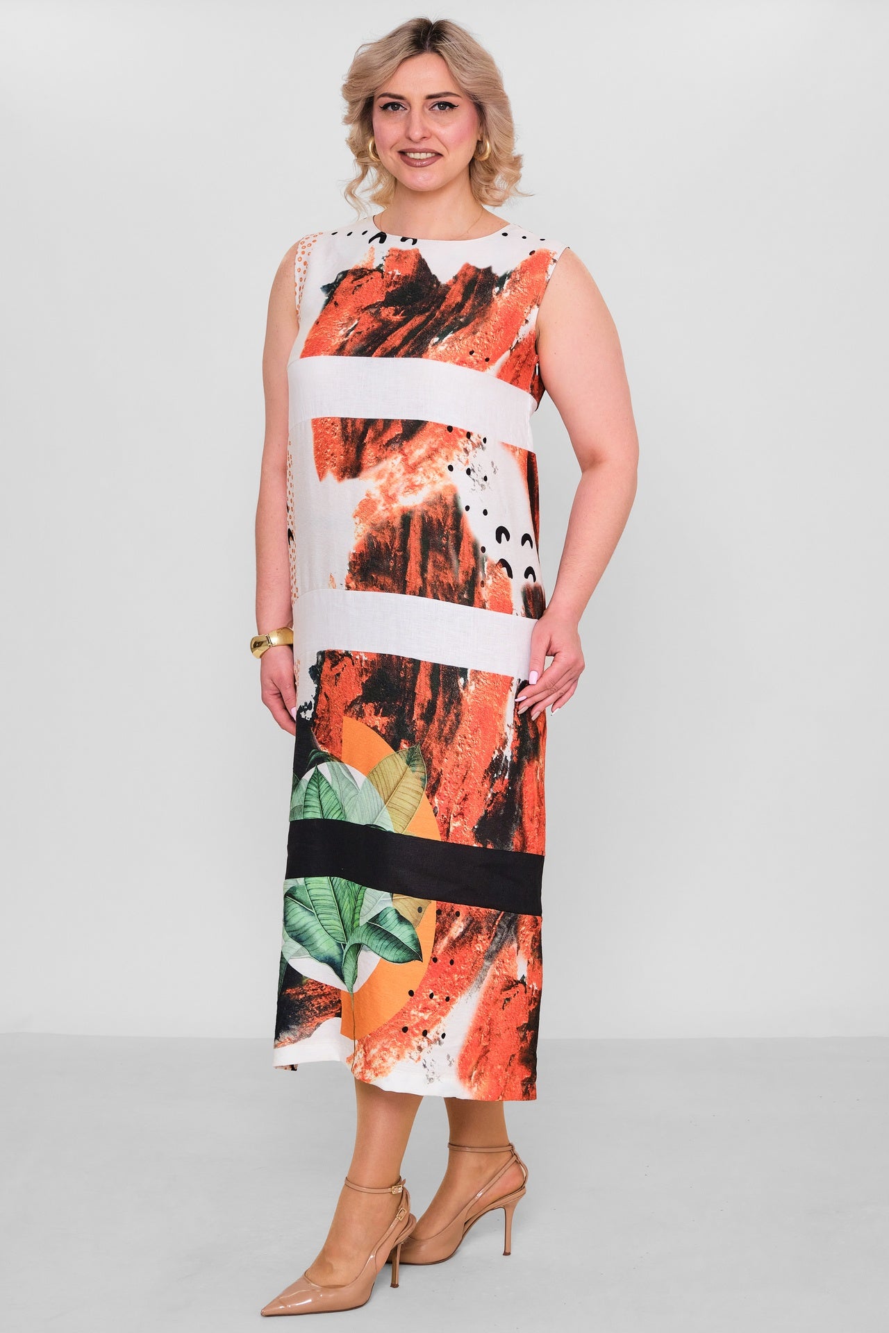 Salkim - Plus Size Dress (SLK26Y76320BB) - 8690200184536