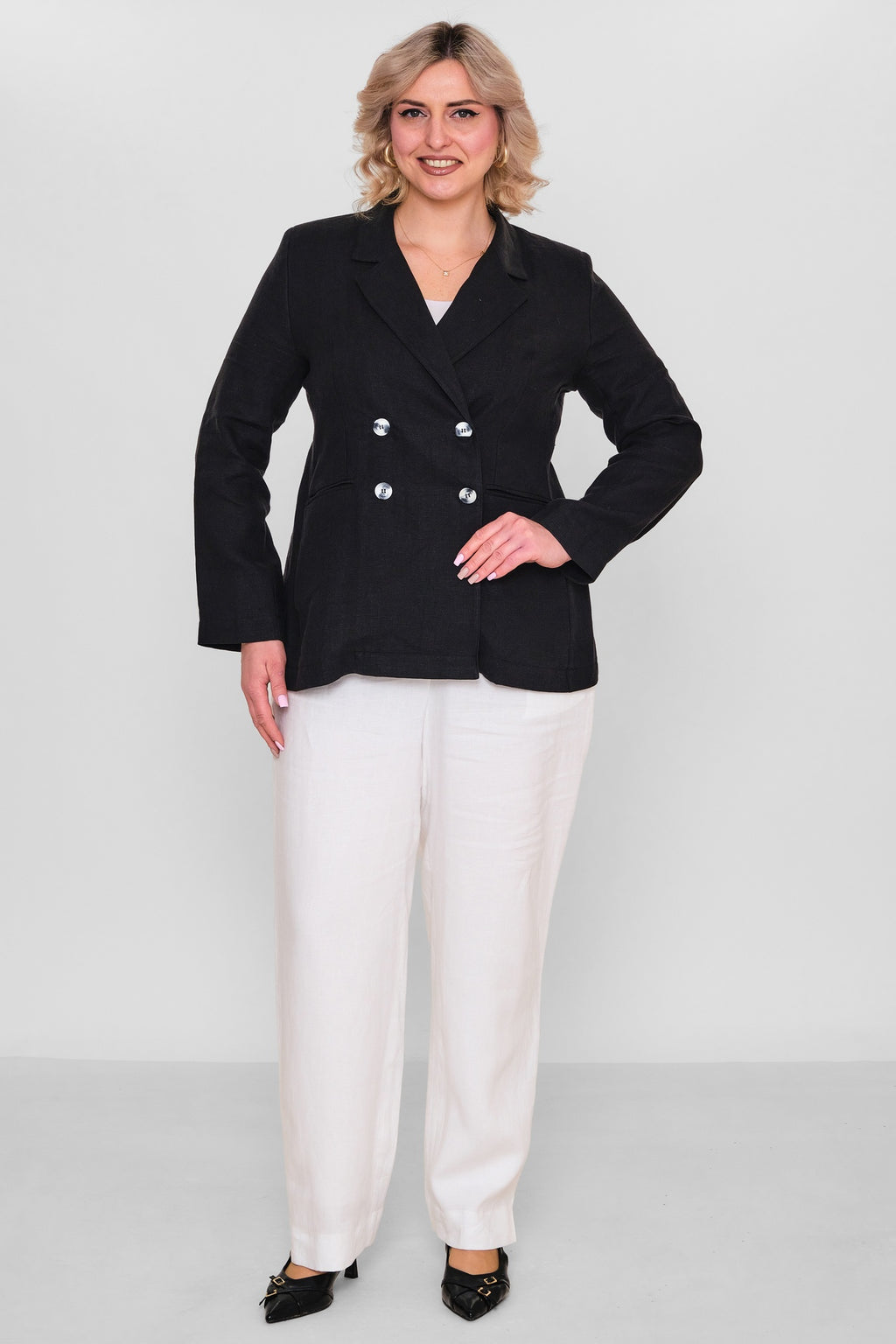 Salkim - Plus Size Jacket (SLK26Y46309BB) - 8690200184543