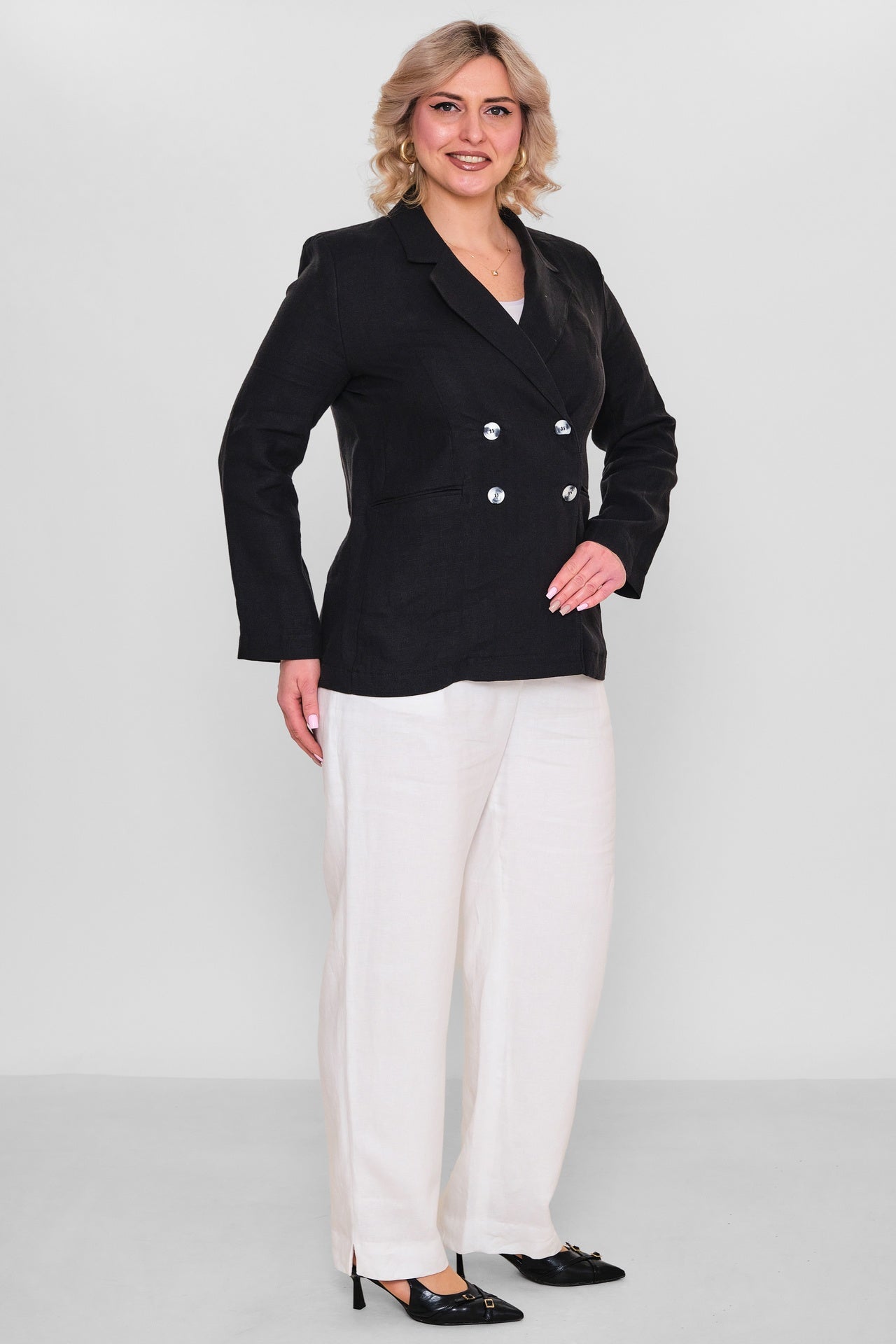 Salkim - Plus Size Jacket (SLK26Y46309BB) - 8690200184543