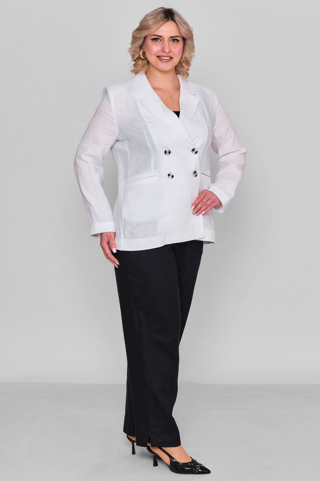 Salkim - Plus Size Jacket (SLK26Y46309BB) - 8690200184550